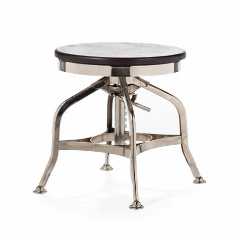 Табурет Toledo Никель Массив ивы