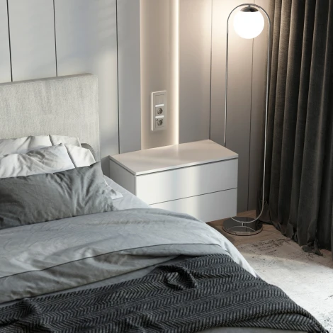 Умный сенсорный диммер с подсветкой (дымчатый) Werkel W3443141