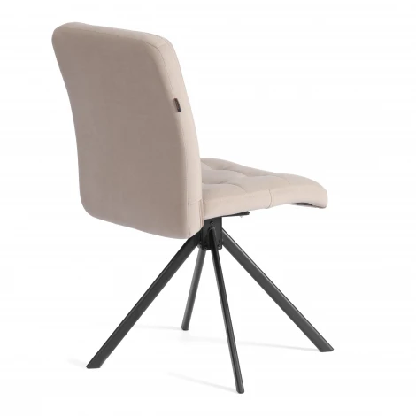 Стул обеденный Medeo Tetchair (Металл,Велюр/Бежевый) арт.24993