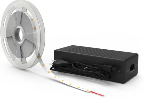 Светодиодная лента Gauss Basic BT087 LED 2835/240 12V 14,4W/m 1600lm/m 4000K 10mm IP20 5m