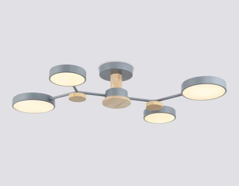 Потолочная люстра светодиодная на штанге с регулировкой цветовой температуры Ambrella COMFORT FL4859