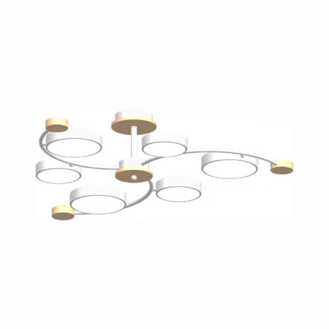 Потолочная люстра светодиодная на штанге LED4U LED4U L3207-840 WH