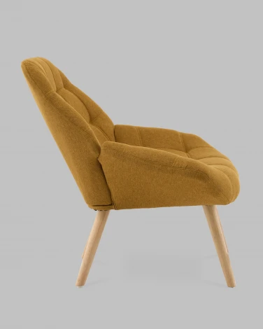 Кресло Олби Квадро горчичный Stool Group арт.УТ000040100