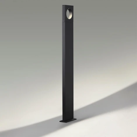 Уличный наземный светильник Odeon Light Como 6653/10GA NATURE черный/металл IP65 LED 4000K AC85-265V (220V)