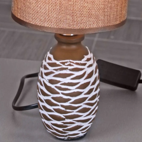 Интерьерная настольная лампа Reluce 98231-0.7-01 LIGHT BROWN (220V)