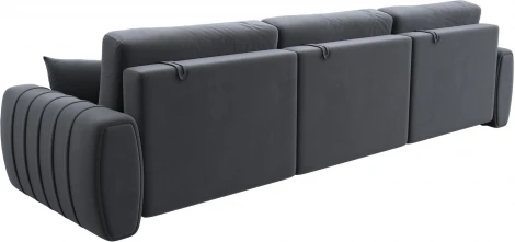 Диван прямой Лига-057 НПБ Лонг Лига Диванов (Велюр) арт.129242