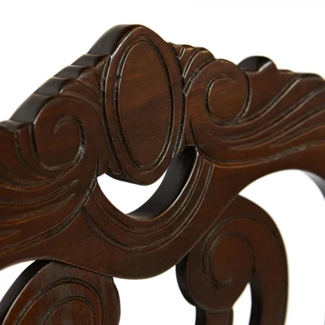 Стул -Андромеда/ Andromeda Cappuchino, ткань коричневая S 168-7 (дерево гевея)