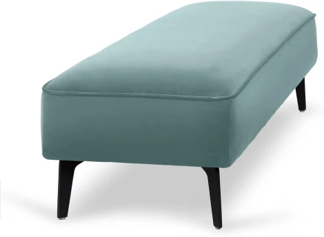 Банкетка Amsterdam ОГОГО (арт.787140), (Ткань,Велюр/Бирюзовый)