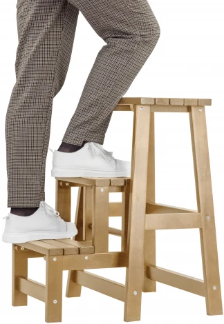Табурет- стремянка бук от фабрики Mebelik