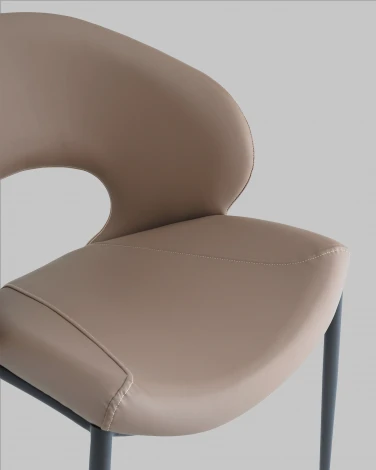 Стул Вивьен иск.кожа светло-коричневый Stool Group УТ000042353