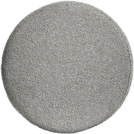 Стул-пуф Bradex Home Otis светло-серый, искусственный мех (RF 0661)