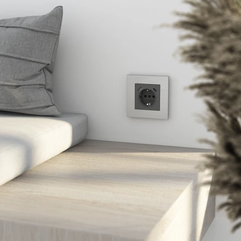 Рамка на 1 пост (алюминий) Werkel W0013506 (a066324)