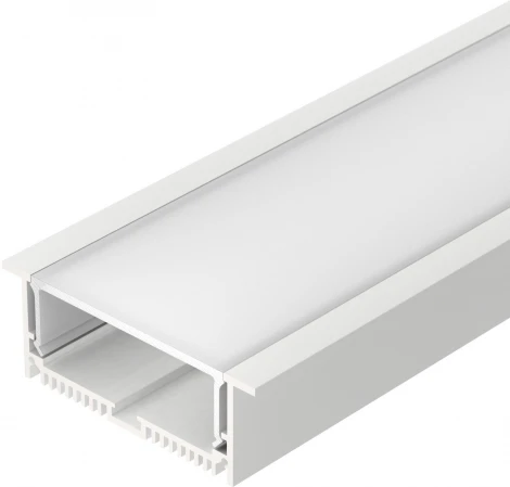 Профиль с экраном SL-LINIA88-F-2500 WHITE+OPAL (Алюминий) 021373 Arlight SL-LINIA
