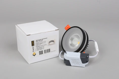 Встраиваемый точечный светильник Omnilux Napoli OML-102719-06 (LED, 220V, круглые)