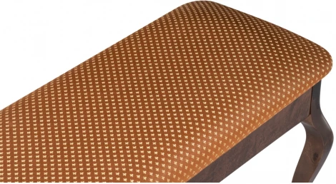 Банкетка Woodville Хиль венге / ткань коронка 515158