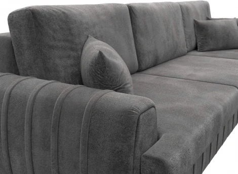 Диван прямой Лига-057 НПБ Лонг Лига Диванов (Велюр) арт.129248