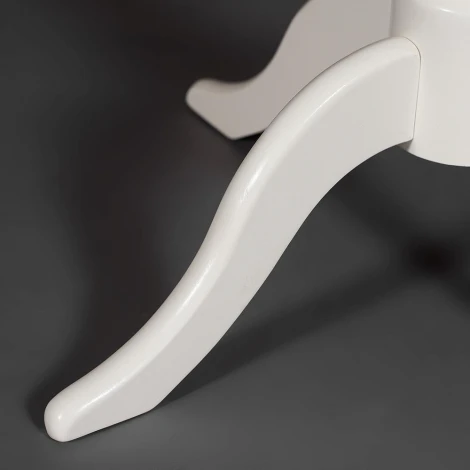 Стол раскладной Solerno (ME-T4EX) дерево гевея/мдф, 70х100+29х75см, ivory white (слоновая кость 2-5) Tetchair 12483