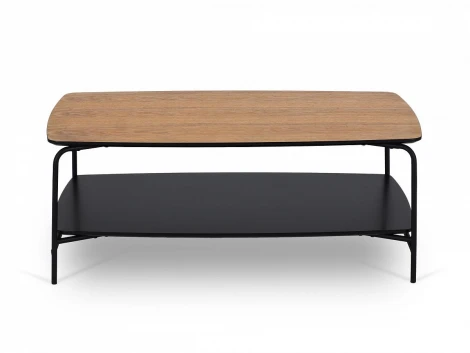 Стол журнальный Genua ОГОГО 802511 (коричневый, черный)