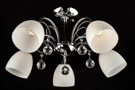 Потолочная люстра Eurosvet 22415 22415/5 хром