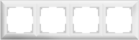 Рамка на 4 поста (белый) (a051035) Werkel Fiore белый W0042201