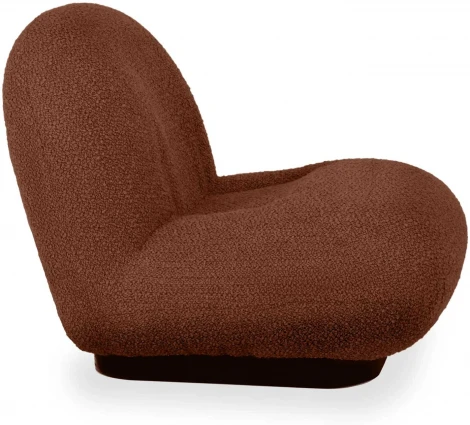 Кресло Pacha Wood ОГОГО (арт.853217), (искусственный Мех/Терракотовый)