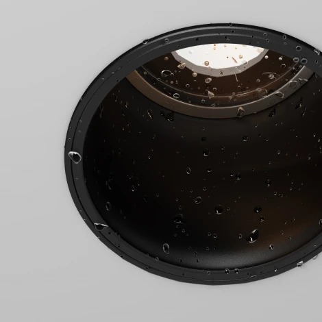 Потолочный светильник IP65 уличный LED Maytoni Grit O501DL-L10B3K (220V, круглые)