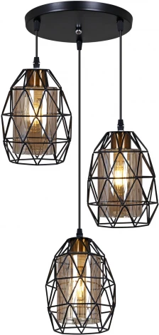 Подвесной светильник Reluce 03342-0.9-03 BK (220V, на проводе)