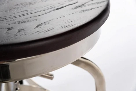 Табурет Toledo Никель Массив ивы