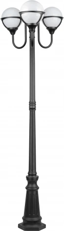 Наземный фонарь IP44 Oasis Light GENOVA 88109B/10 Bl в форме шара (220V, фонарь, шар)