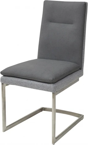 Обеденный стул M-City MALI GREY, экокожа + ткань