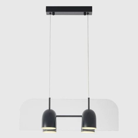 Светильник подвесной светодиодный Crystal Lux ELEMENT SP24W LED BLACK