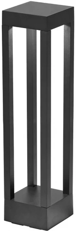 Наземный уличный светильник светодиодный Feron Лос-Анджелес 48450 DH802, 10W, AC/DC12-24V, низковольтный, 3000K, черный (IP54)