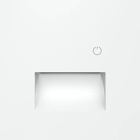 Встраиваемая LED подсветка с датчиком движения (белый матовый) Voltum S70 VLS070702