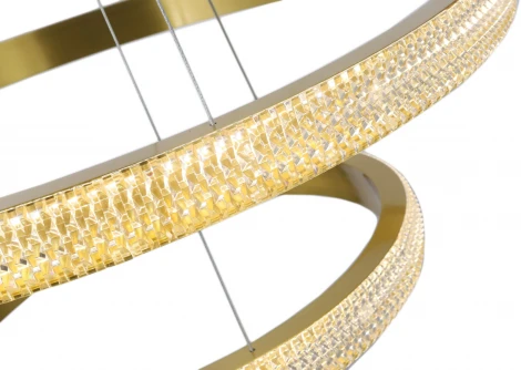 Подвесной светильник ярусный Zortes Lidia ZRS.30110.63 (LED, 220V, пульт управления, на тросе)