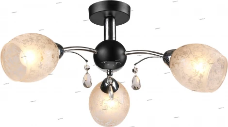 IDLamp Agnes 843/3PF-Blackchrome