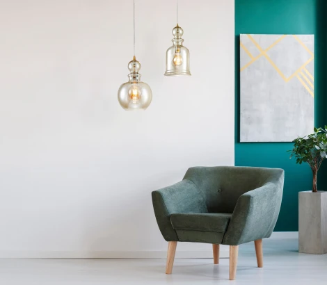 Подвесной светильник Maytoni Tone P002PL-01BZ (220V, на проводе, круглые)