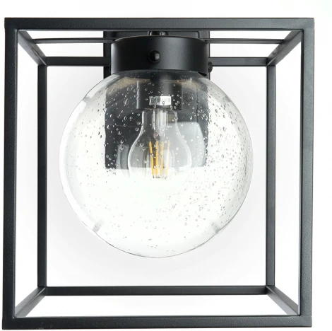 Настенный светильник Feron Прованс PL711 48385 60W E27 черный (220V, IP44)