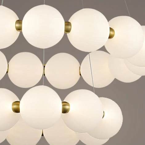 Подвесной светильник светодиодный с пультом Reluce 31330-0.4-6+4 (регулировка яркости, 220V, на тросе)