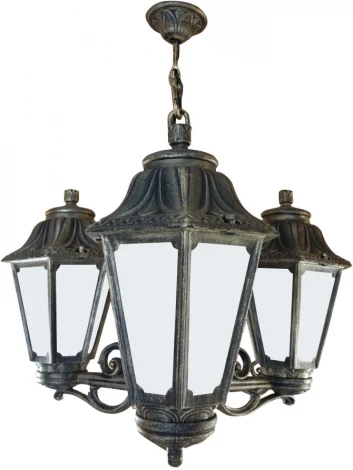 Уличный светильник подвесной Fumagalli Anna E22.120.S30.BYF1R (220V, на цепи, под старину, IP44)