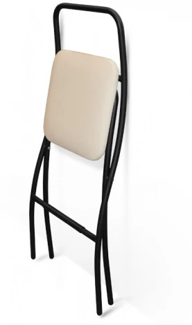 Стул барный Sheffilton складной SHT-S46 беж/черный муар