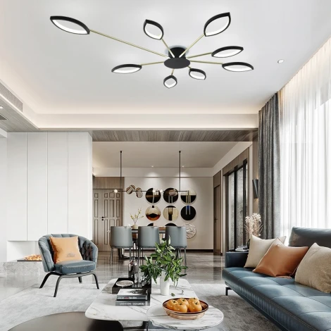 Потолочная люстра Daggry 6 ImperiumLoft Daggry01 (178236-26) (LED, 220V)