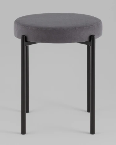 Табурет Бриф Original велюр темно-серый Stool Group УТ000042728