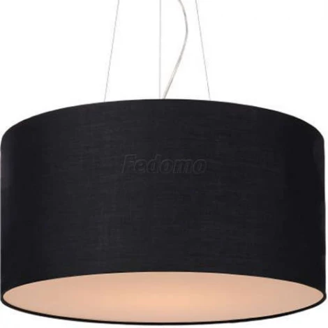 Подвес Артпром Crocus, 1 плафон, никель, черный с белым