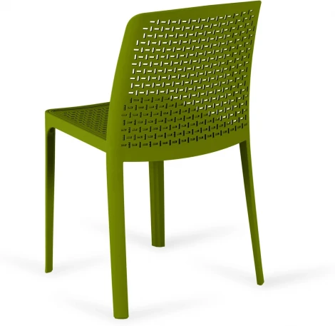 Стул уличный Bottega ОГОГО Обстановочка! (Пластик/Зеленый) арт.926897