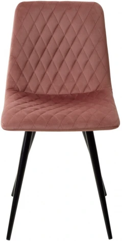 Стул CHILLI-X РОЗОВЫЙ #15, велюр / черный каркас М-City