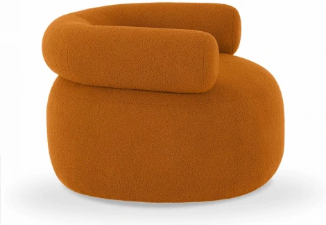 Кресло Tirella ОГОГО (арт.832790), (Искусственный мех/Терракотовый)