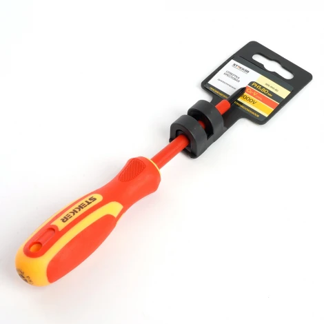 Отвертка крестовая диэлектрическая Stekker 39765