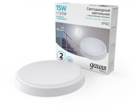 Настенно-потолочный светильник светодиодный Hall 193411215-OAS