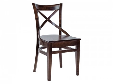 Стул Соло Венский, Жёсткий, Темный орех, Аврора