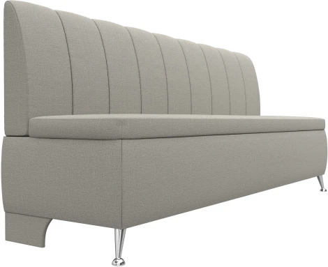 Диван кухонный прямой Кантри (Бежевый/Рогожка) Лига Диванов арт.123825